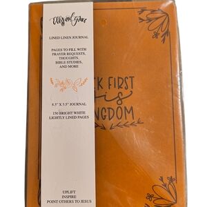 Ellie and Grace Lined Linen Journal